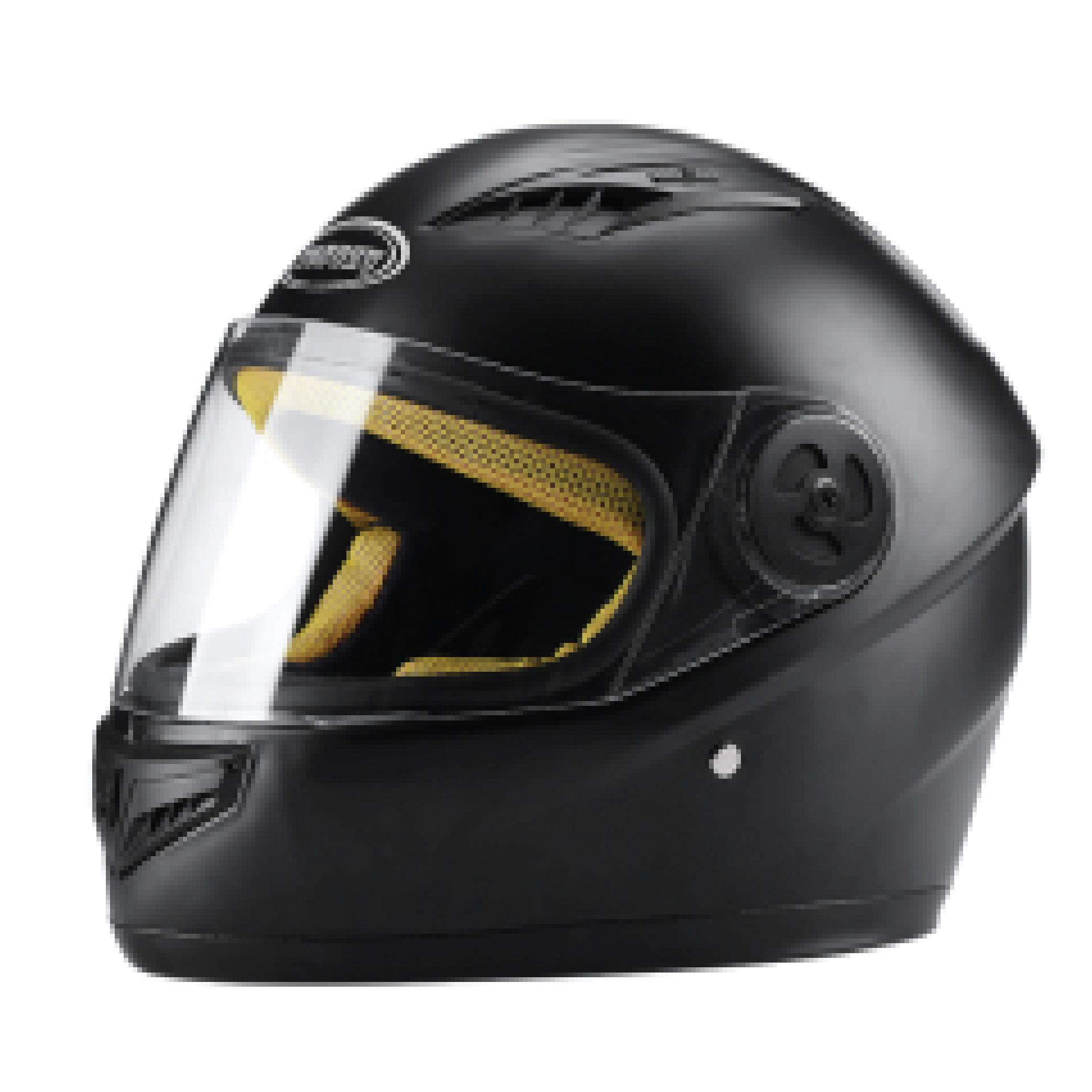 TVS Racing Helmet Matt Red & White - Single Visor