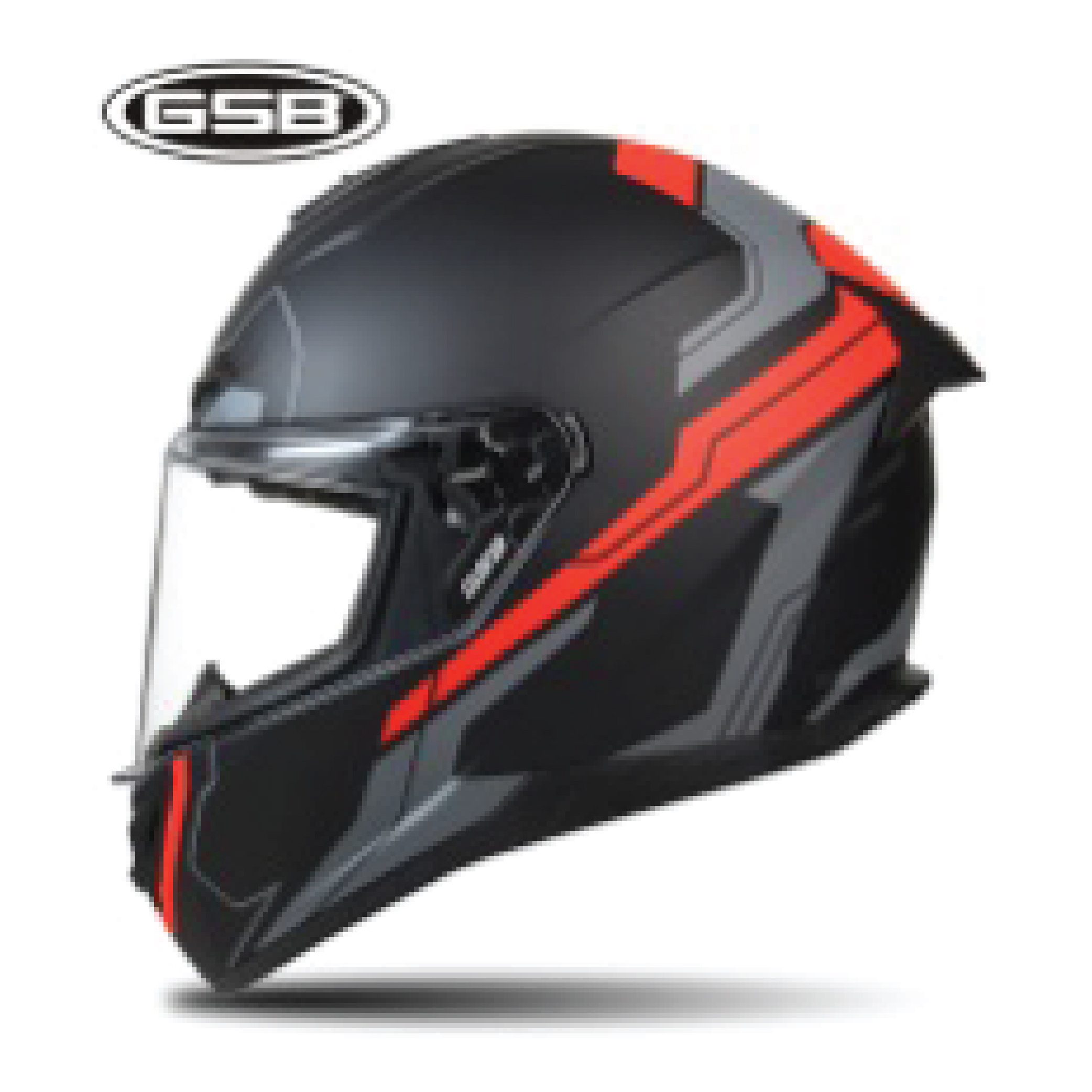 H Power Racing Helmet Matt Blue & Neon - Single Visor